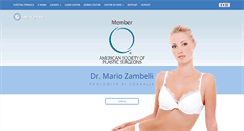 Desktop Screenshot of mariozambelli.com
